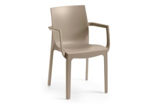 ArtRoja Zahradní křeslo EMMA ARMCHAIR Barva: Taupe