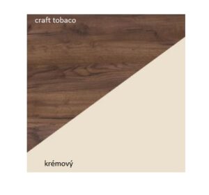 ArtCross předsíň 4 Barva: craft tobaco / krémový